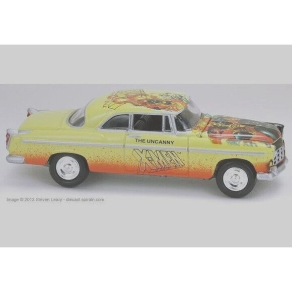 Johnny Lightning Marvel Uncanny X-Men 1955 Chrysler C-300 #356 Car 2002 Gift - Picture 2 of 3